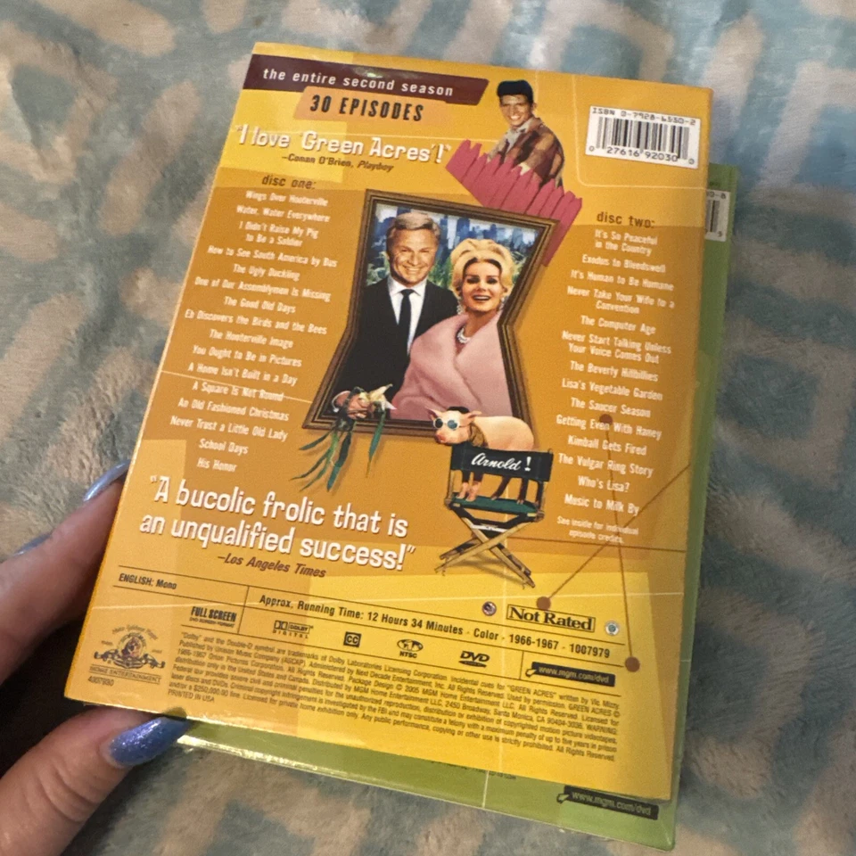 BOTH NEW SEALED! Green Acres Complete First and Second Season 1 & 2 TV. - Image 3 of 4