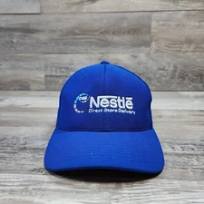 Nestle Direct Store Delivery Cap Hat Workers  Employee Fitted Size Small Medium 