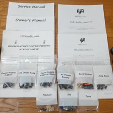 Sansui G9000 rebuild restoration recap service kit repair NO filter capacitors