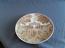 Brandenburger Tor Berlin Wandteller Porzellan Graf henneberg Ilmenau DDR