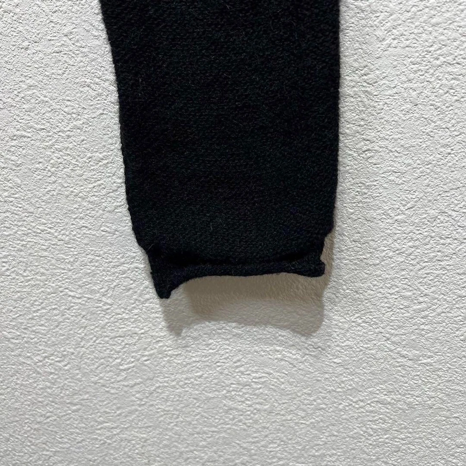 Cárdigan de diseño a rayas de lana Camel de Yohji Yamamoto Y sin cuello Foto 4 de 4