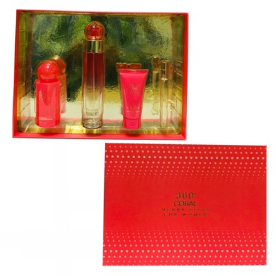 perry ellis 360 coral gift set