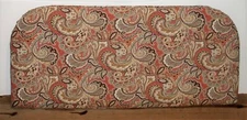 Mill Creek Outdoor Wicker Bench Cushion Maxime Redwood Paisley 20 x 43.5 x 3.5