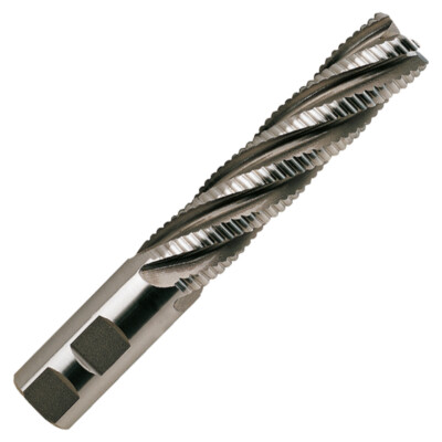 5/8'' 4FL Square End Long Length Coarse Tooth Rougher, 2.5''LOC, 4-5/8''OAL YG1