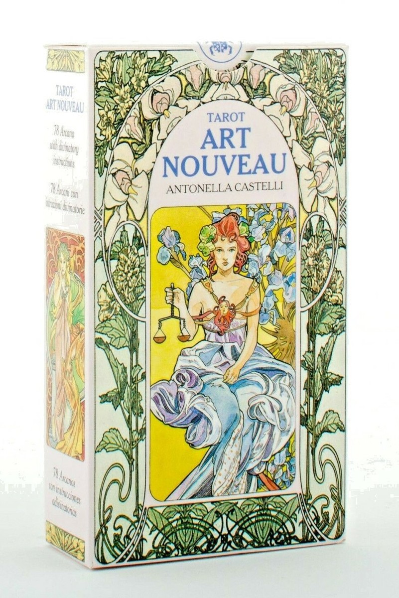 Tarot Art Nouveau Of Antonella Castelli 78 Cards Editions LO