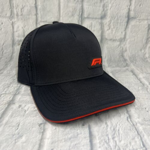 Fuel For Fans F1 Collection Tech Baseball Cap Black NEW Strapback - Afbeelding 1 van 9