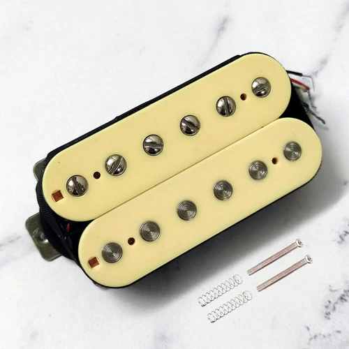 Ivory for Les Paul Electric Guitar Bridge Pickup 52mm Humbucker Alnico 5 Vintage