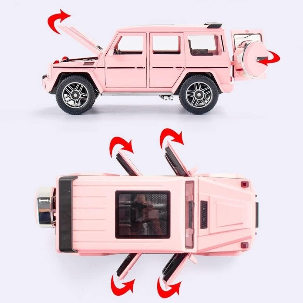BGHSCA 1:24 Benz G63 Pull Back Alloy Car Modello, - Giochi e Prodotti