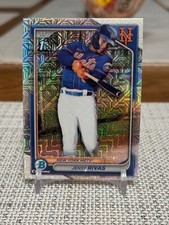 2024 Bowman Chrome #BCP-251 Jensy Rivas (Mega Box Mojo Refractor) Bowman 1st