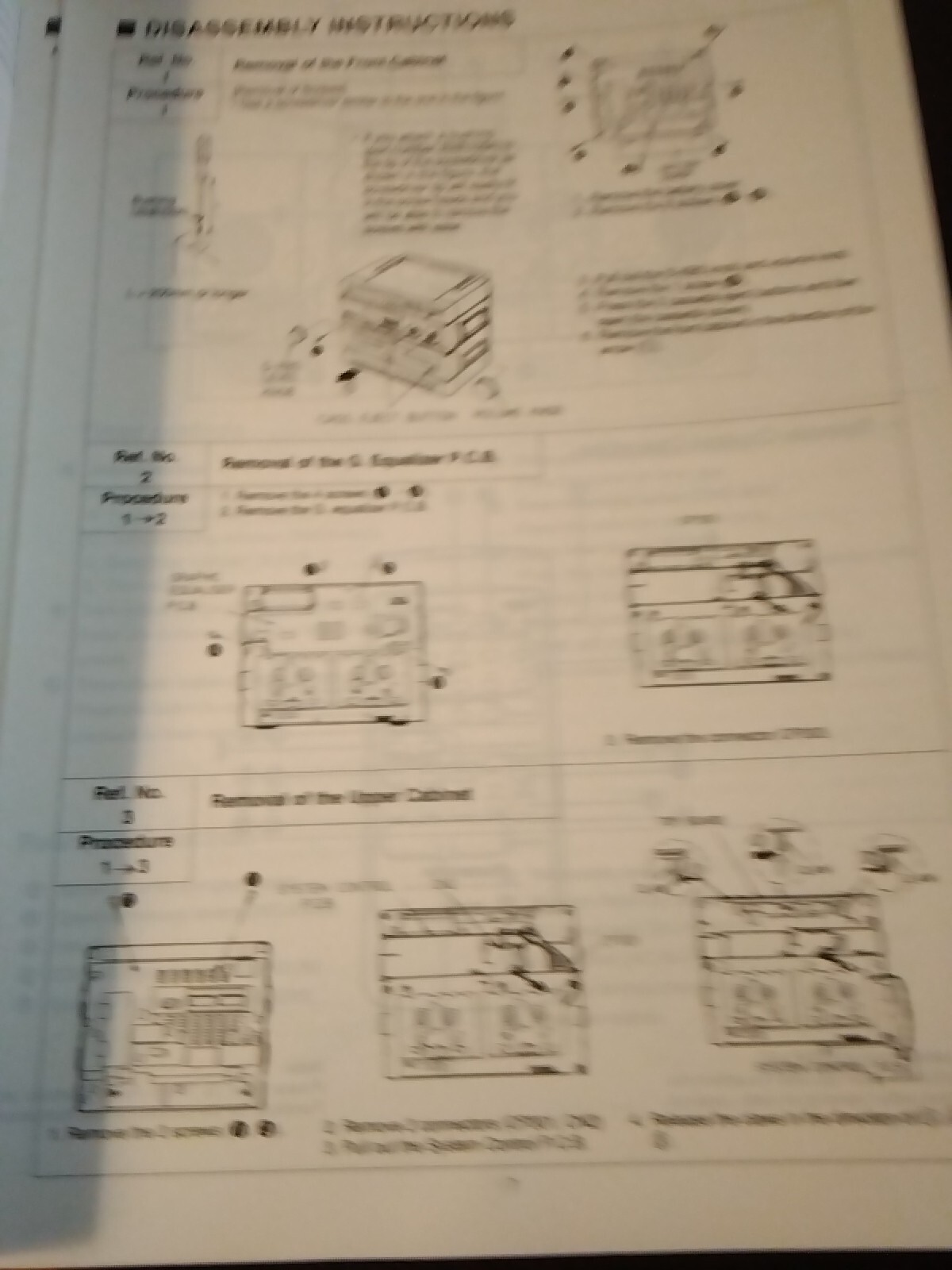 Panasonic RX-CT990 Service Manual Portable Stereo Radio Cassette System ...