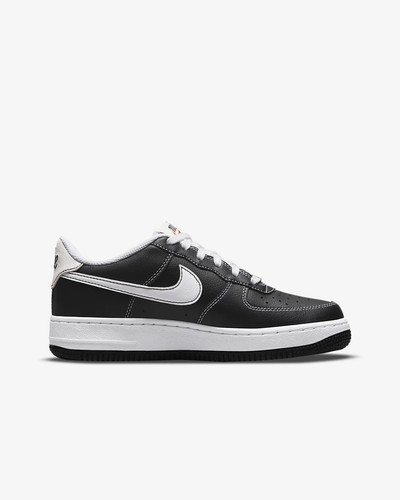 SCARPE NIKE AIR FORCE 1 '07 LOW DB1560 001 NERO BIANCO GS BASSE ORIGINALI  NUOVE | eBay