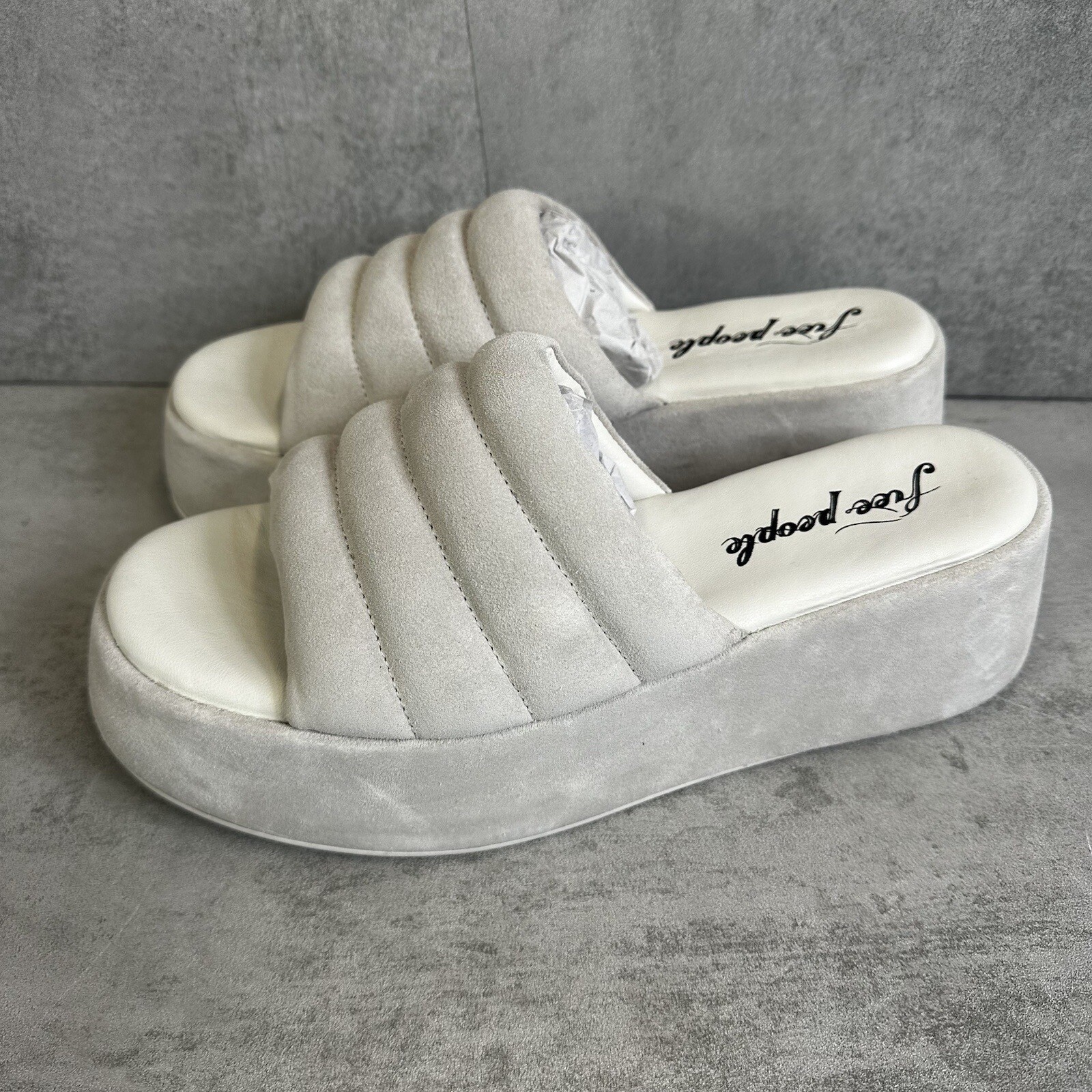 Free People Almost Paradise Flatform Platform Sandals EU 39.5 UK 6.5