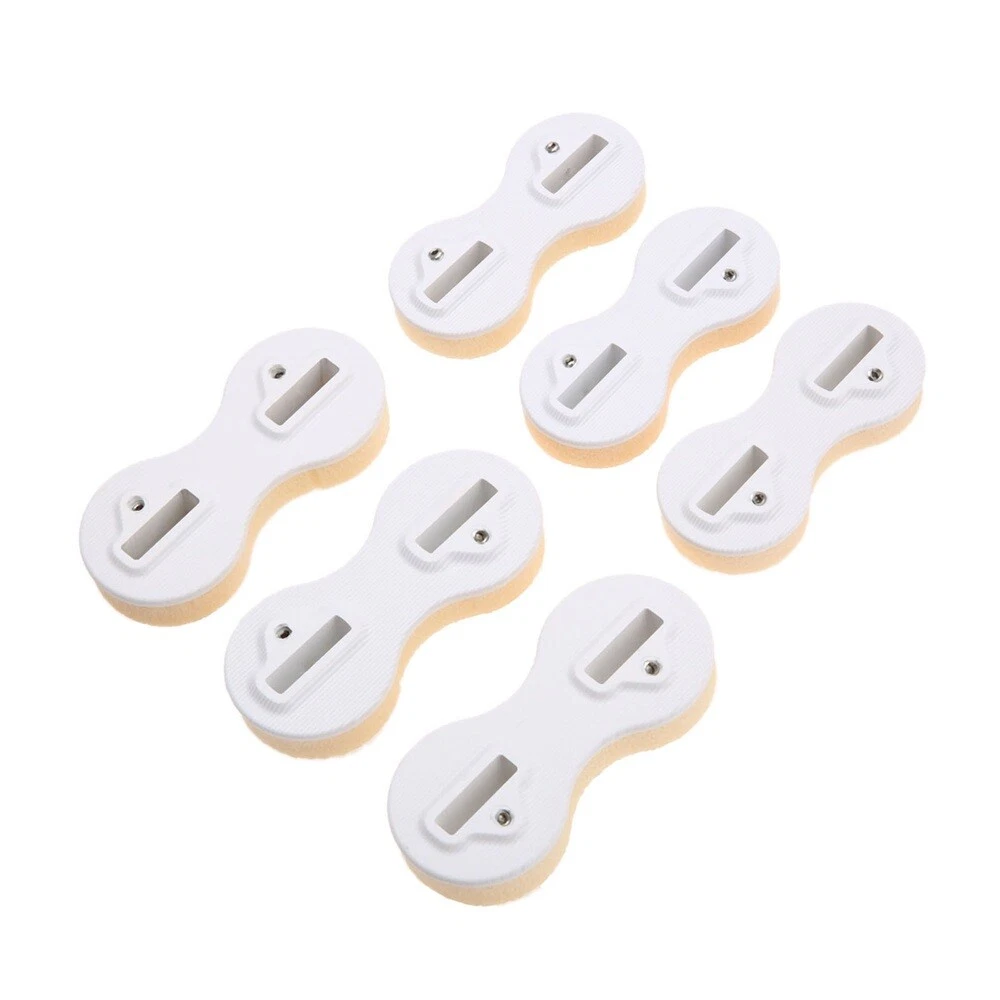 3Pc Fusion Fin Box Set Surfboard Plastic For FCS Fin Base Fins Fix