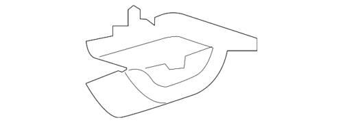 Gancho para abrigo para Ford (N/P FL3Z-9929024-AD)