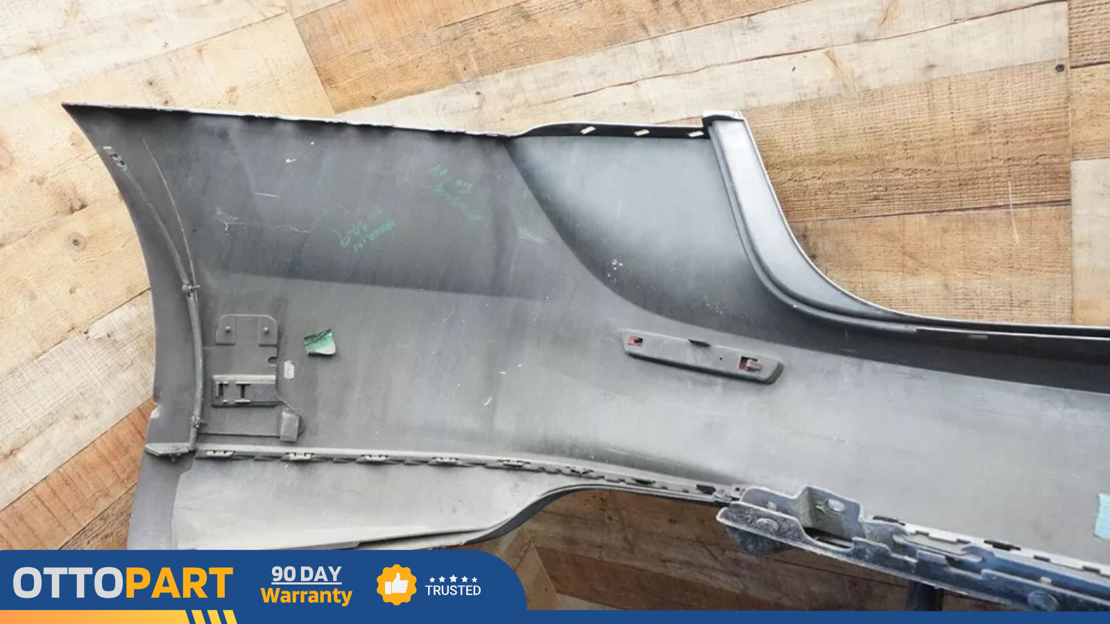 2014–2019 Maserati Ghibli S Q4 M157 Rear Bumper Cover Gray OEM
