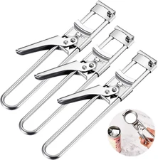 Adjustable Multifunctional Stainless Steel Can Opener Jar Lid Gripper Kitchen