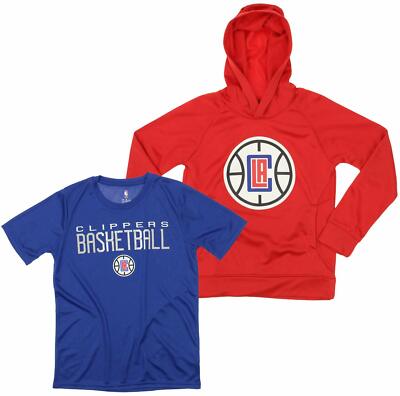 Outerstuff NBA Youth Los Angeles Clippers Team Color Logo Performance Combo Set