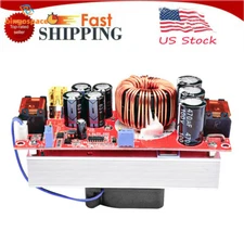 1800W 40A 10-60V to 12-90V DC-DC Boost Converter Step Up Power Supply Module US