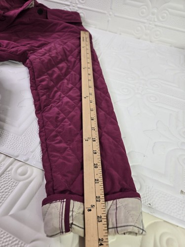 L.L Bean Women's Long Sleeve Quilted Insulated Coat Barn Chore Jacket Size Large - Picture 11 of 17