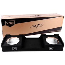 Fits 1999-2006 Chevy Silverado/GMC Sierra Extended Cab Dual 12" Subwoofer Box