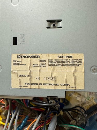 USED Pioneer DEQ-44+ KEH-P55DSP Audio Signal Processor Car Equalizer - Picture 2 of 5