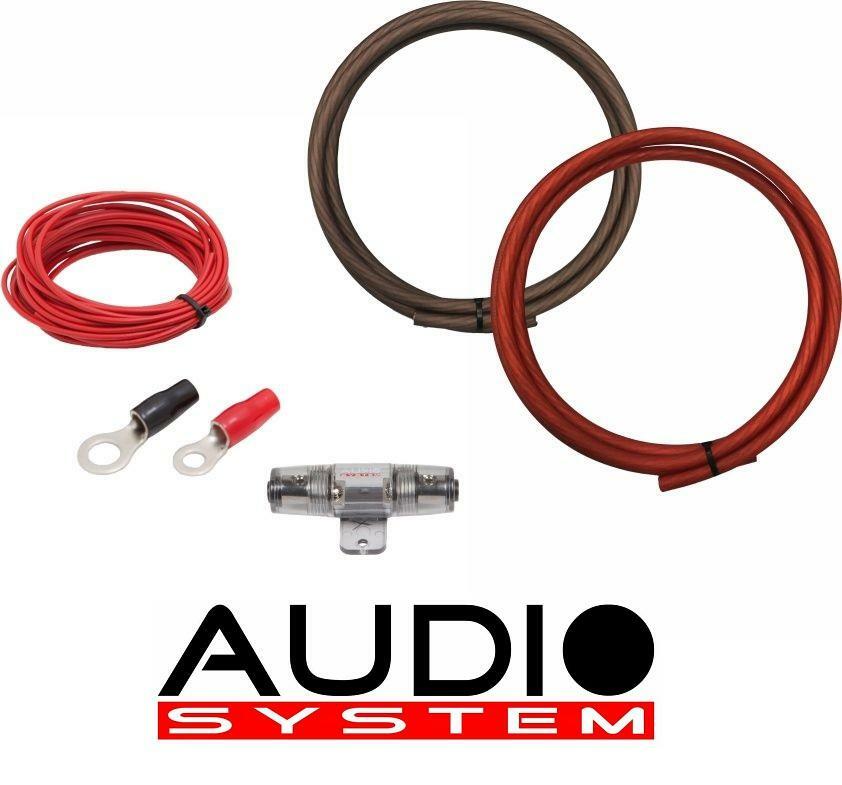 オーディオケーブルセット Audio System Z-PCS 20-2 Cable Set Connection Set 20Mm² For