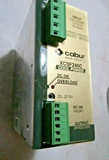 ✌ CABUR XCSF240C POWER SUPPLY INPUT 120/230VAC OUTPUT 24VDC 10 AMPS