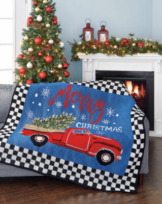 Mary Maxim Merry Christmas Afghan