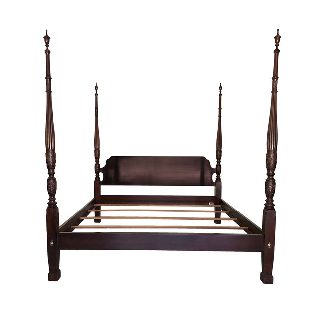 Ethan Allen British Classic Montego King Size Four Poster Bed For - Ethan Allen Four Poster Bed Frame Ethan Allen British Classic Montego King Size Four Poster Bed For - Ethan Allen Four Poster Bed Frame