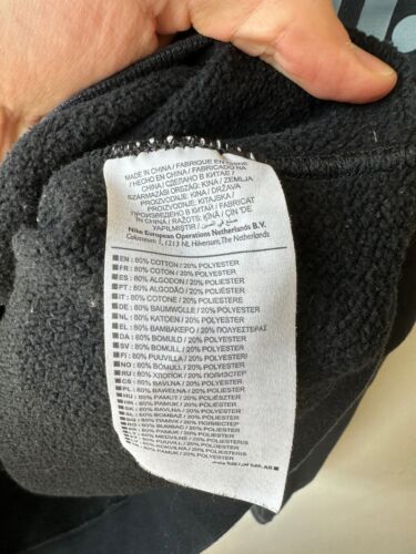 Nike Pullover Hoodie Size Small/Medium | Black Grey Hooded Sweat M Men's Swoosh - Picture 11 of 15