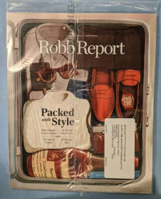 ROBB REPORT MAGAZINE-SEPTEMBER 2021-PACKED WITH STYLE- BRAND NEW
