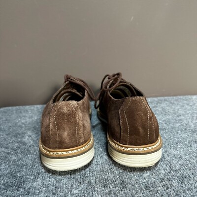 TIMBERLAND Shoes Mens 11.5 Brown Suede Oxford Lace Up  display picture 2