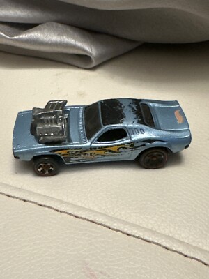 VINTAGE HotWheels Red Lines Rodger Dodger Blue Die cast 1979 Malaysia