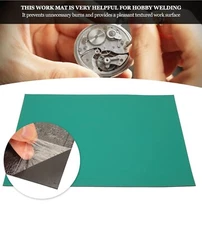 Watchmaker Rubber Bench Mat Anti-Slip Watch Movement Battery Band BraceletRepair