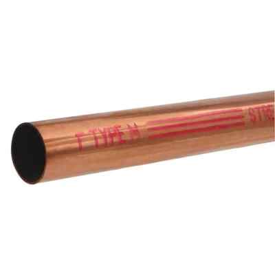 Mueller Streamline 1 In. ID Type M Copper Pipe tube sold by the foot