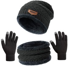 Gorros Gorras De Invierno Para Hombre Sombrero El Frio Bufanda De Moda De Mujer