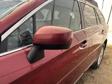 Used Left Door Mirror fits: 2015 Subaru Legacy Power painted heated w/o turn sig