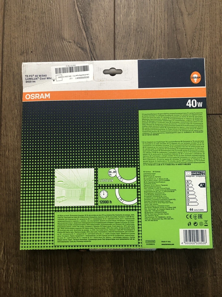 OSRAM  LUMILUX CIRCLINE FC 840 40W T5 2GX13 12-IN 3400 lm - Image 2 of 4