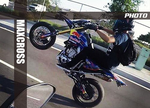 YAMAHA WR250R WR250X ALL YEARS MAXCROSS GRAPHICS KIT DECALS STICKERS FULL NHRR4 - Picture 5 of 7