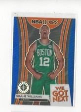 2019-20 Hoops Premium Stock We Got Next Blue #14 Grant Williams Rookie Celtics 