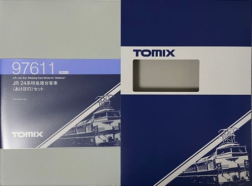 TOMIX 97611 JR 24 Series Limited Express Sleeper Passenger Car Akebono Set 8271 | Condition: Used