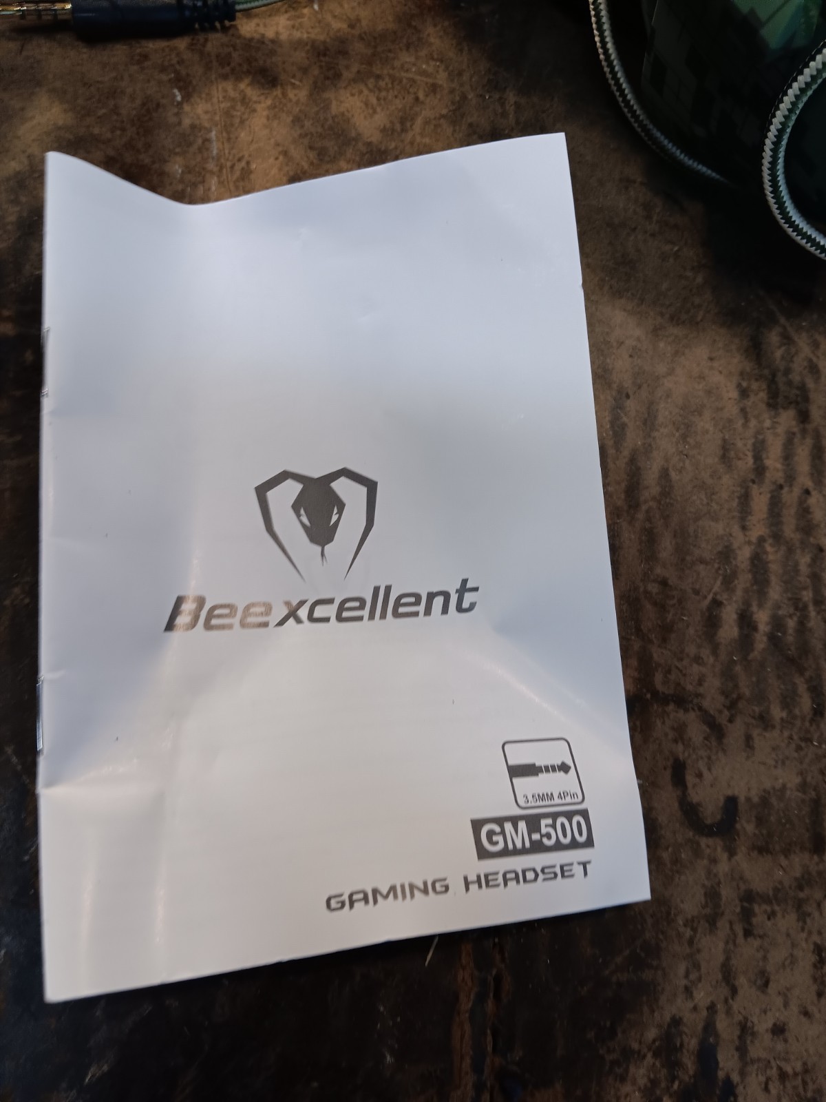Beexcellent Pro Gaming Headset GM-500 Camo 3.5 MM 4 pin USB Unused Open Box