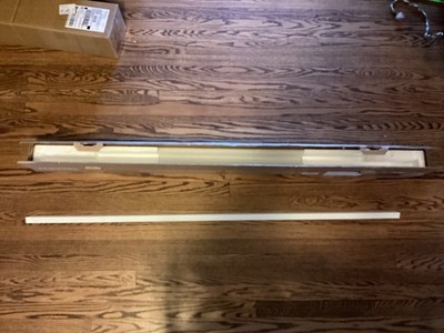 Samsung The Frame Bezel White VG-SCFF65WTBZA - LONG SIDE NO INDENTATIONS  ONLY