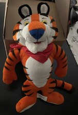 1991-1993 Kelloggs Tony the Tiger Plush Doll - Frosted Flakes Cereal 15" Tall