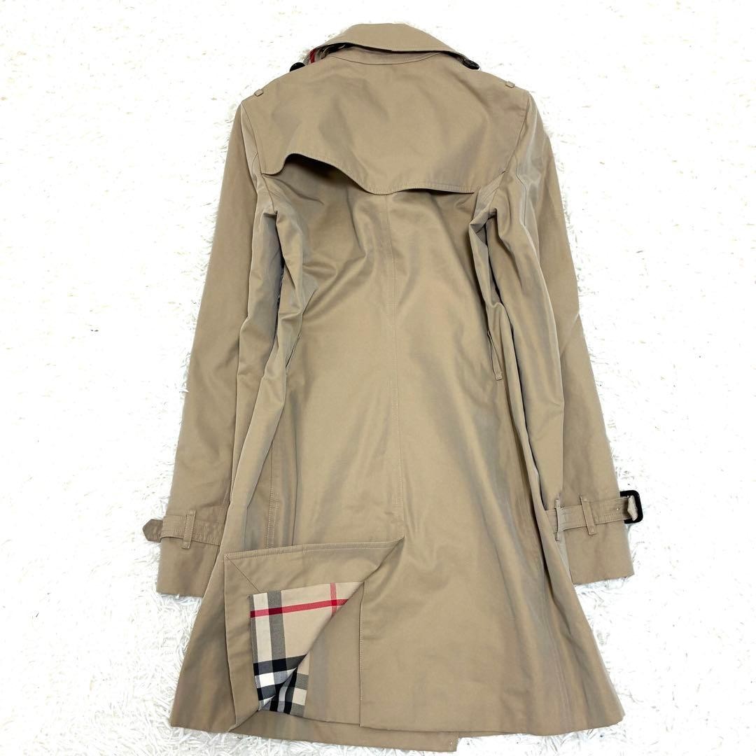Burberry   Condition  Kensington Trench Coat Nova Check Beige Equivalent to M thumbnail 2