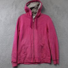 Champion Hoodie Women's Pink Full Zip Size Mmedium Mini Logo Read Description