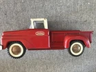 New ListingTonka Red Pick Up Truck Cab White Roof All Original Condition Look At  Hubs