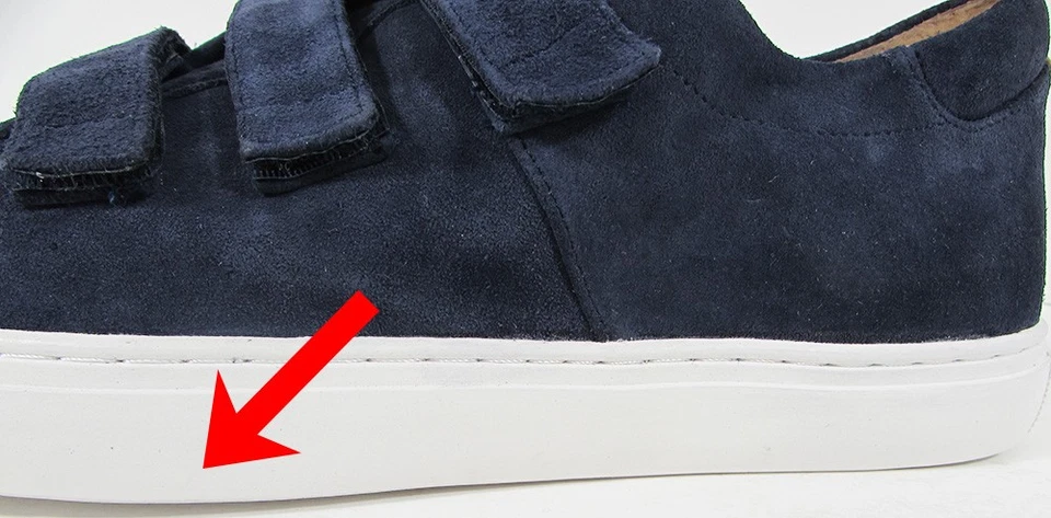 Tênis Gentle Souls Feminino Dree Camurça Top Baixo $110, Azul Marinho, EUA 9.5 - Imagem 4 de 4