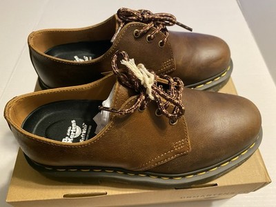 Dr Martens 1461 SR Brown Lace Parker Life Shield WP Leather 8W/7M SoftWair NEW