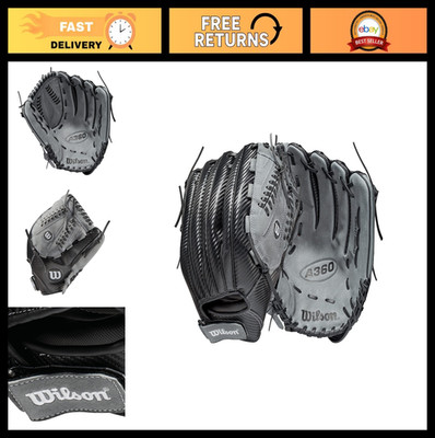 Adult Slowpitch Softball Glove - 2021 A360 Model, Comfortable Fit, Durable Desig